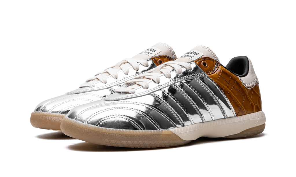 Adidas Samba Millenium Wales Bonner - Silver Metallic / Easy Yellow IH5777