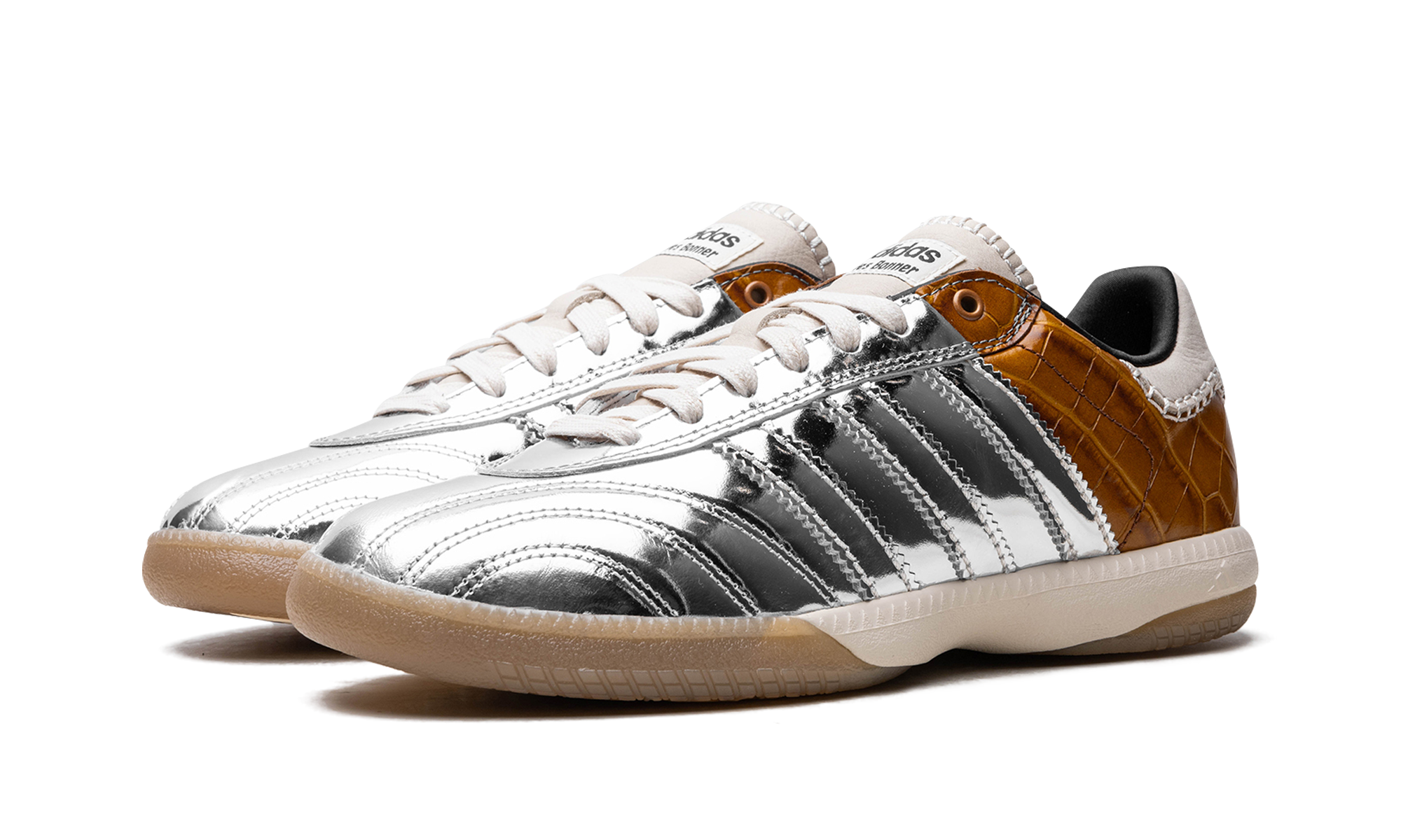 Adidas Samba Millenium Wales Bonner - Silver Metallic / Easy Yellow IH5777