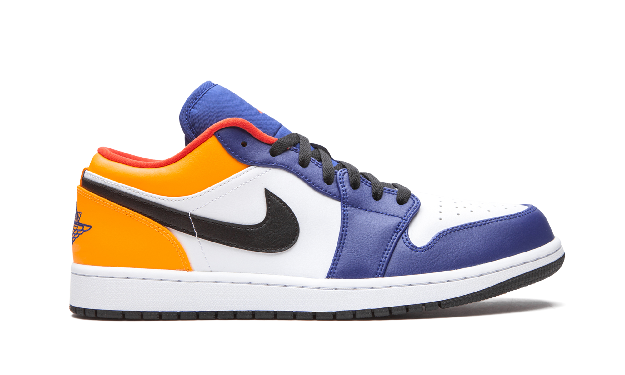 Air Jordan 1 Low Deep Royal / Yellow 553558 123