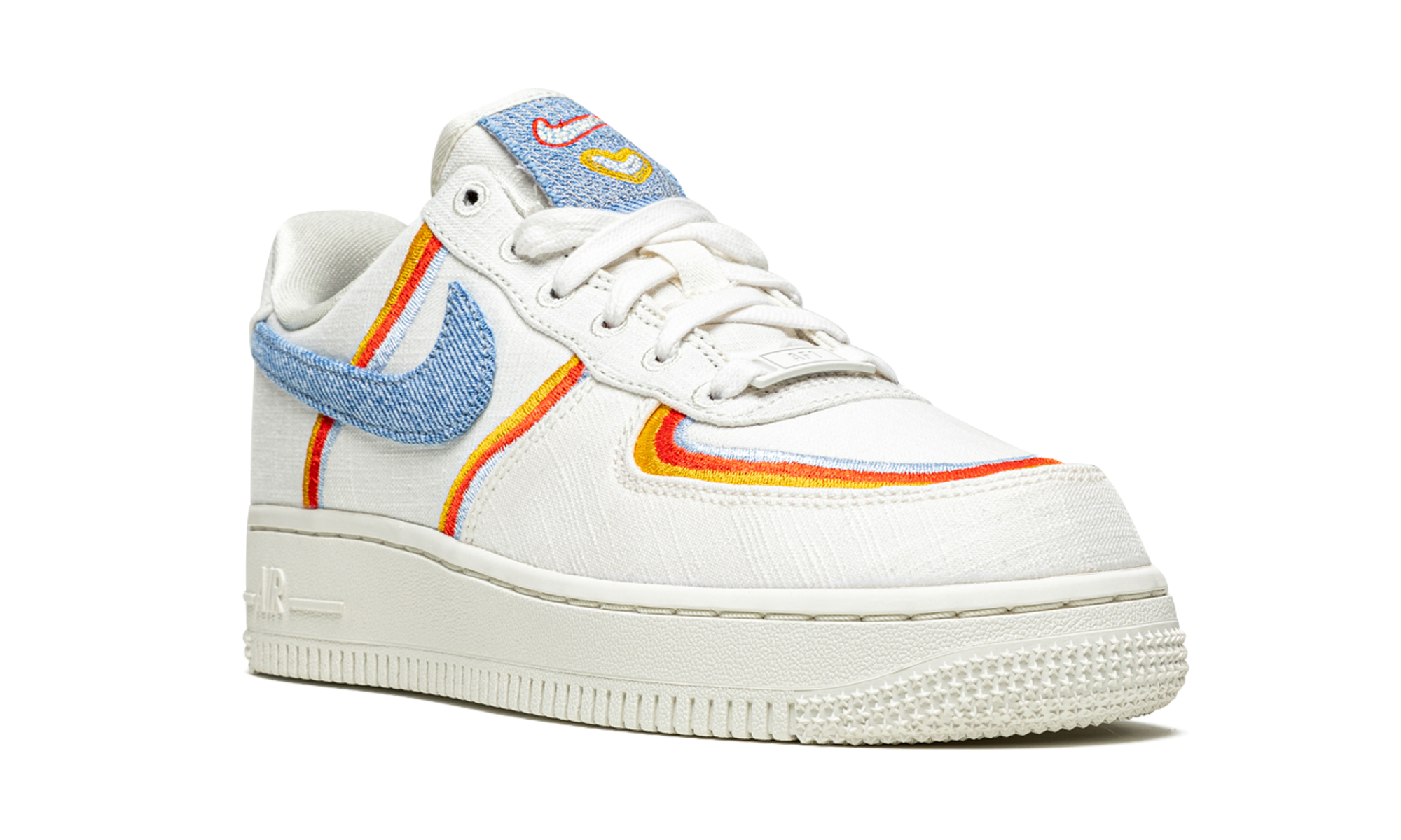 Nike AIR FORCE 1 '07 LV8 MNS WMNS Denim Swoosh DJ4655 133
