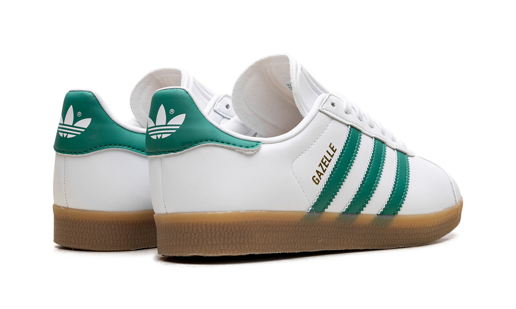 Adidas Gazelle White Bold Green Gum IH2216