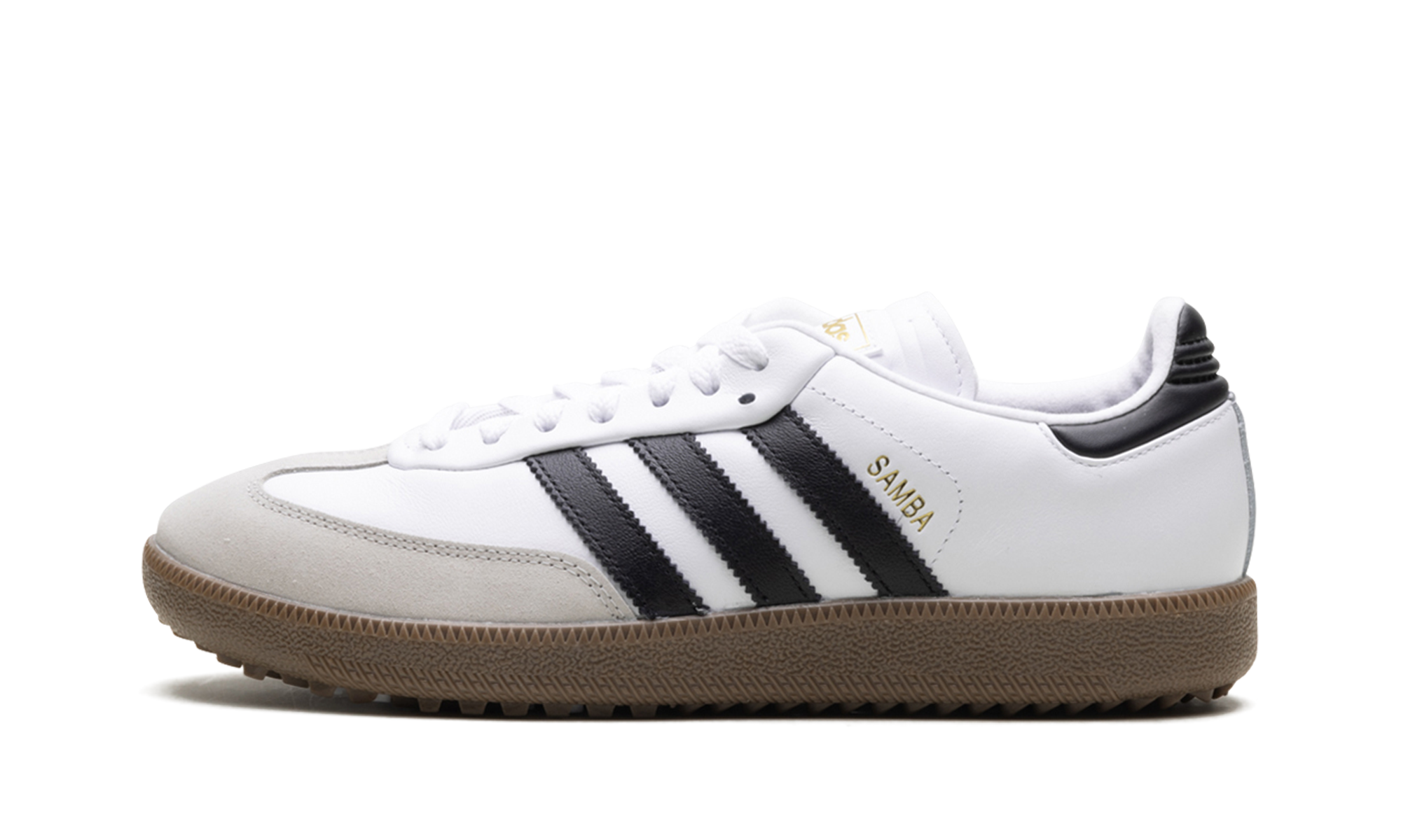 Adidas Samba Spikeless Golf White Black Gum JH6149