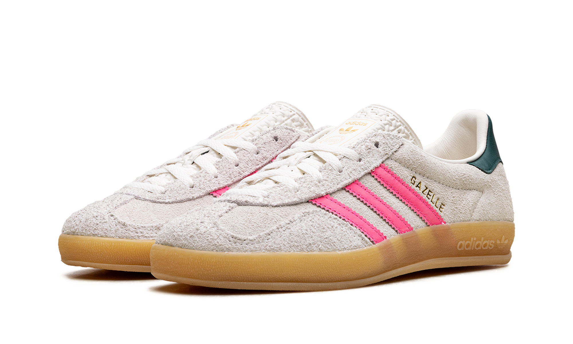 Adidas GAZELLE INDOOR WMNS White/Pink/Gum JQ1096