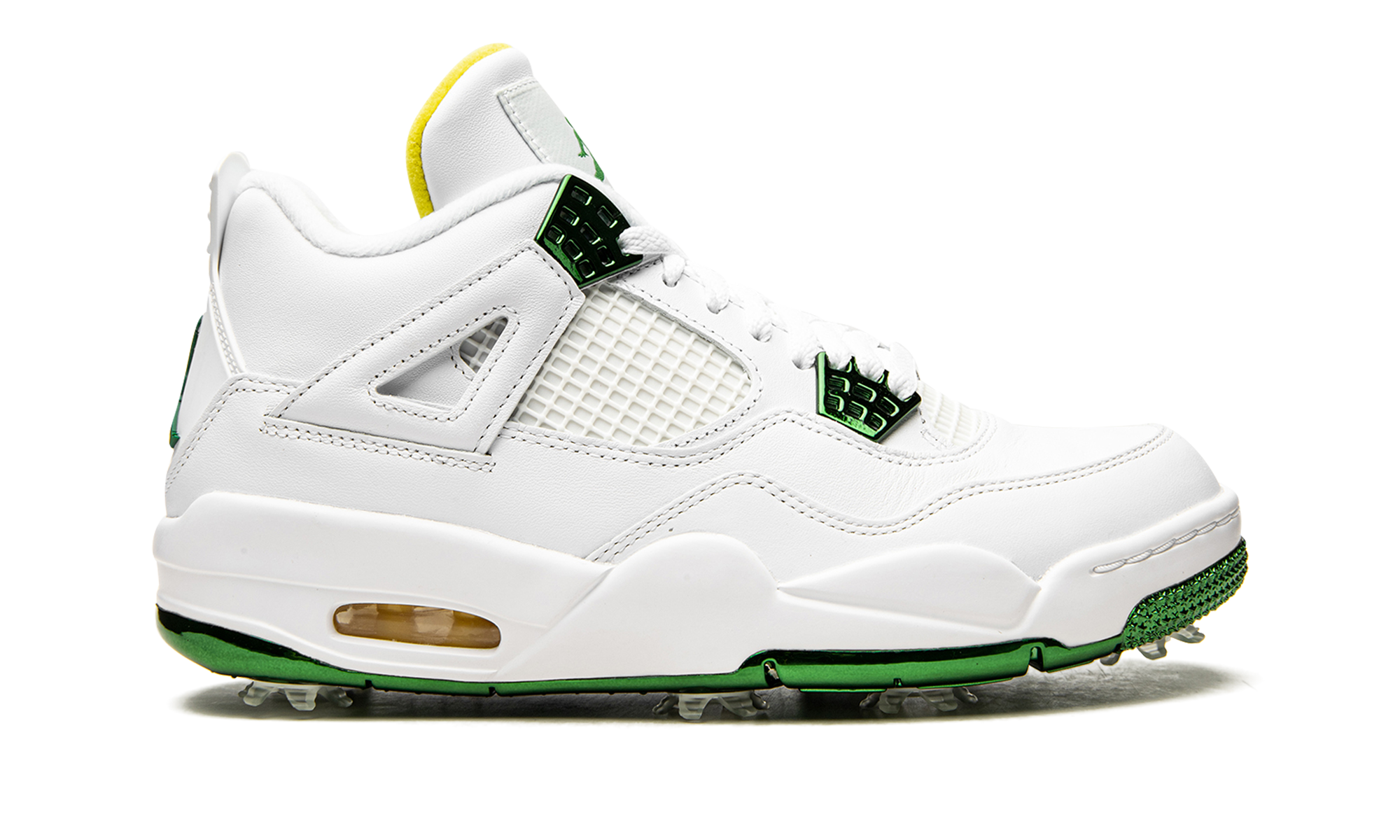 Air Jordan 4 Retro Golf Metallic Green CZ2439 100