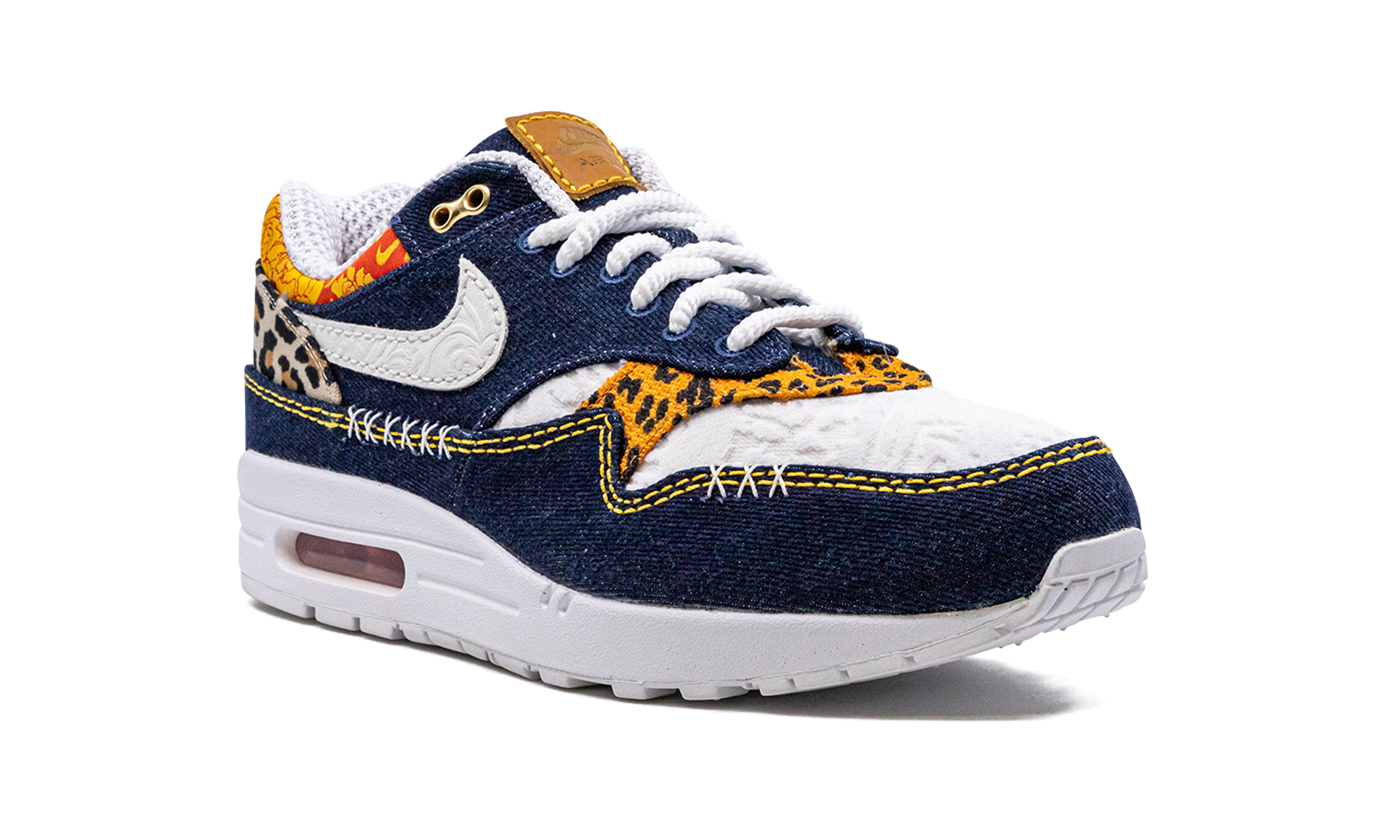 Nike Air Max 1 PRM Denim Leopard FJ4452 432
