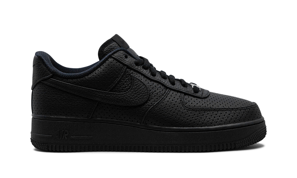 Nike Air Force 1 Low SP Triple Black Perforated HF8189 001