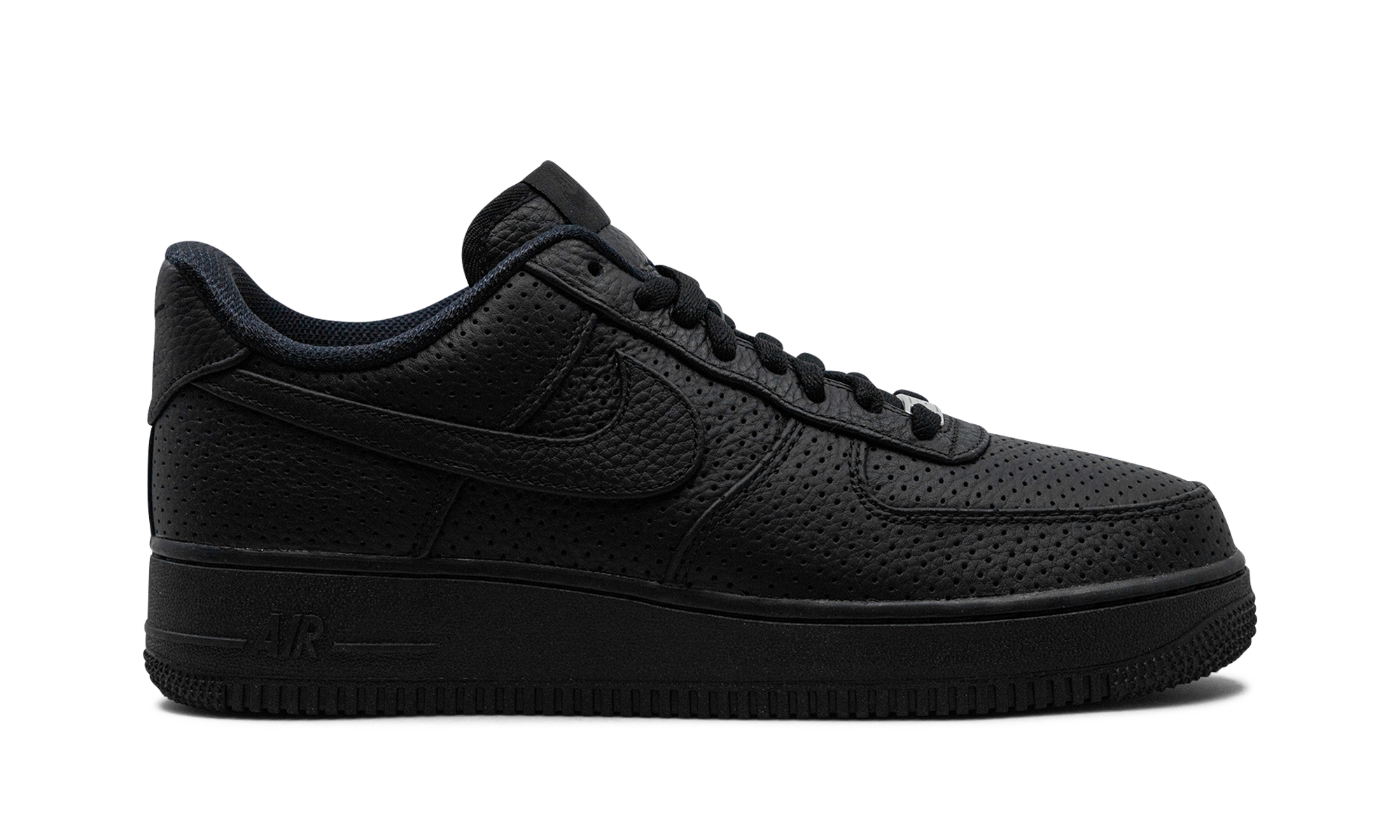 Nike Air Force 1 Low SP Triple Black Perforated HF8189 001