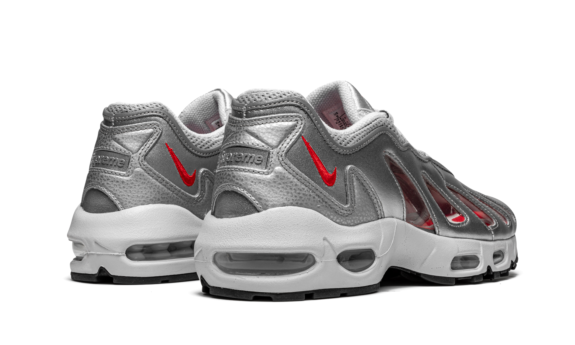 Nike Air Max 96 Supreme - Silver CV7652 001