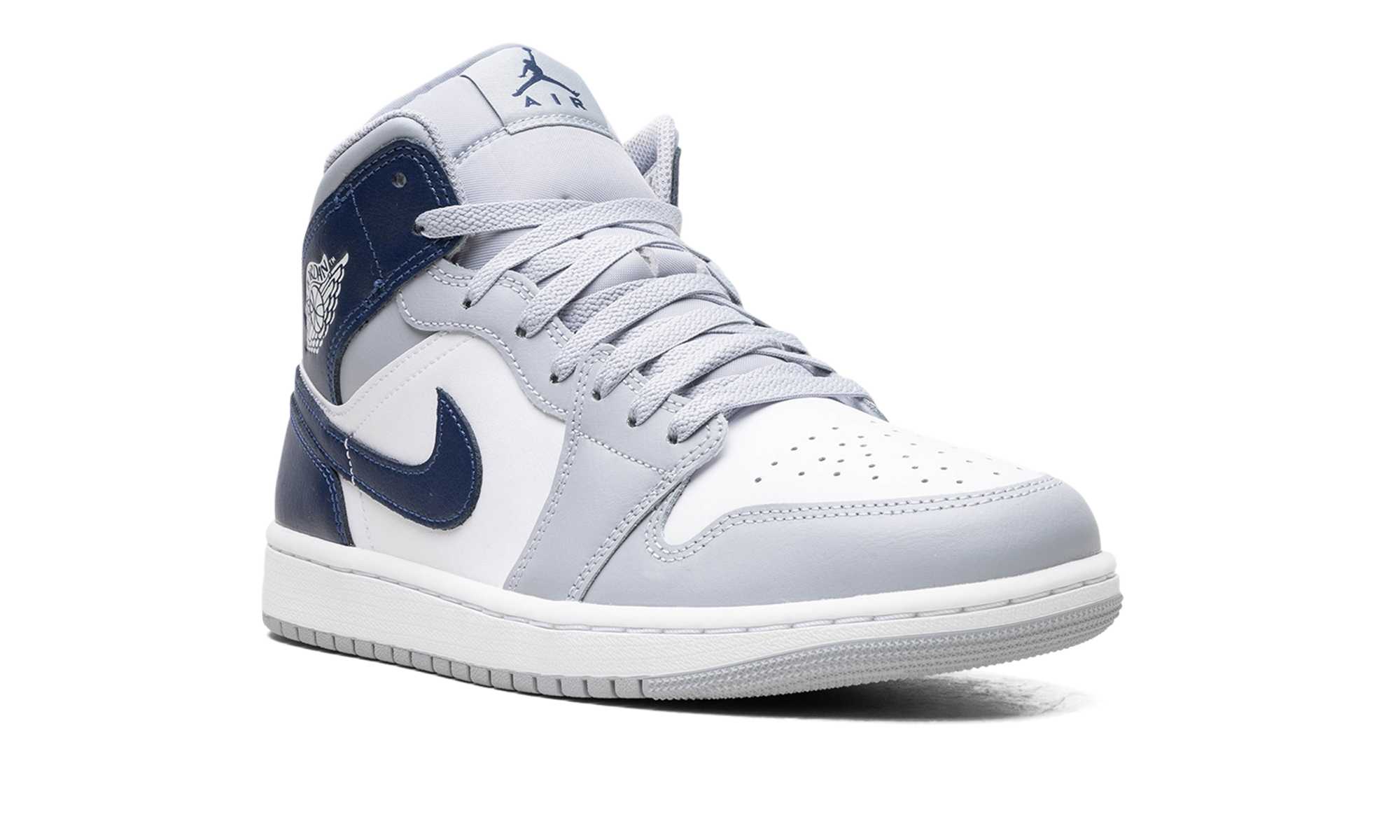 Air Jordan 1 Mid Wolf Grey Midnight Navy DQ8426 104