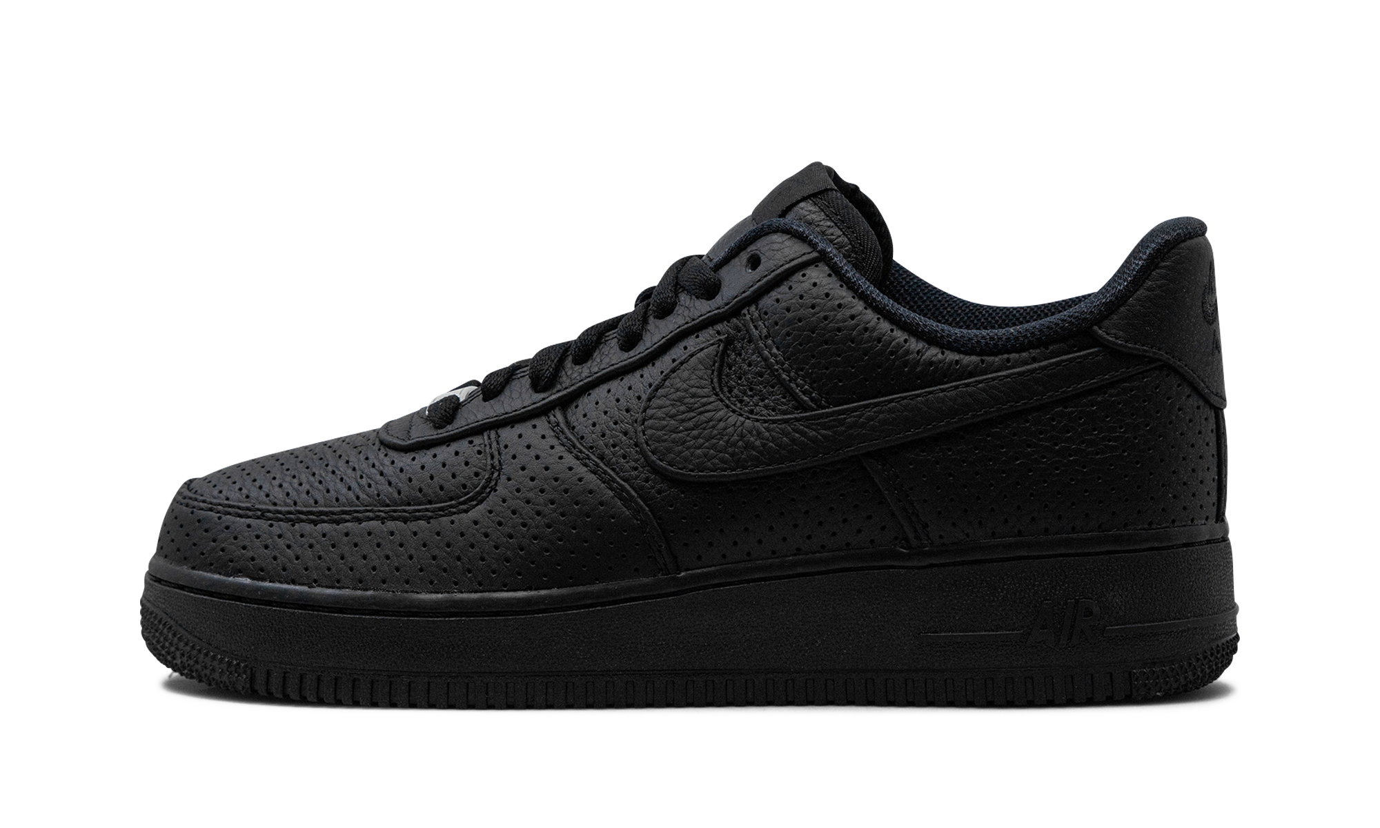 Nike Air Force 1 Low SP Triple Black Perforated HF8189 001