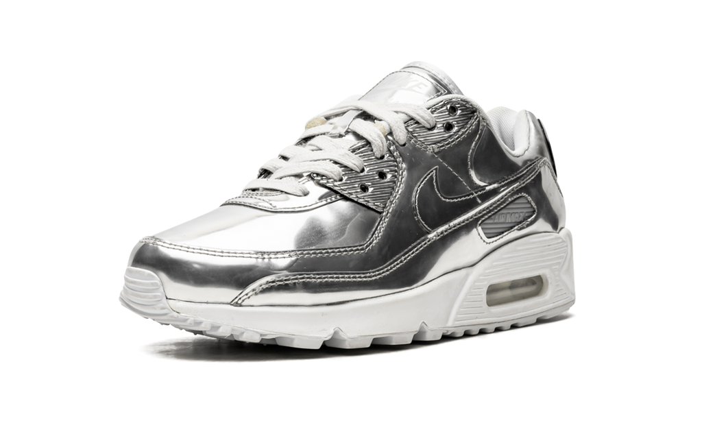 Nike AIR MAX 90 WMNS Metallic Pack - Silver CQ6639 001