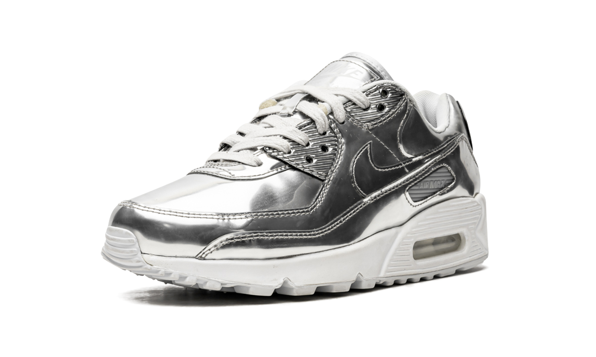 Nike AIR MAX 90 WMNS Metallic Pack - Silver CQ6639 001