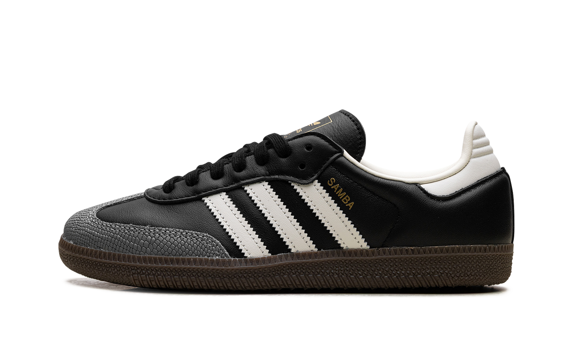 Adidas Samba OG WMNS Black Off White Gold JR8165