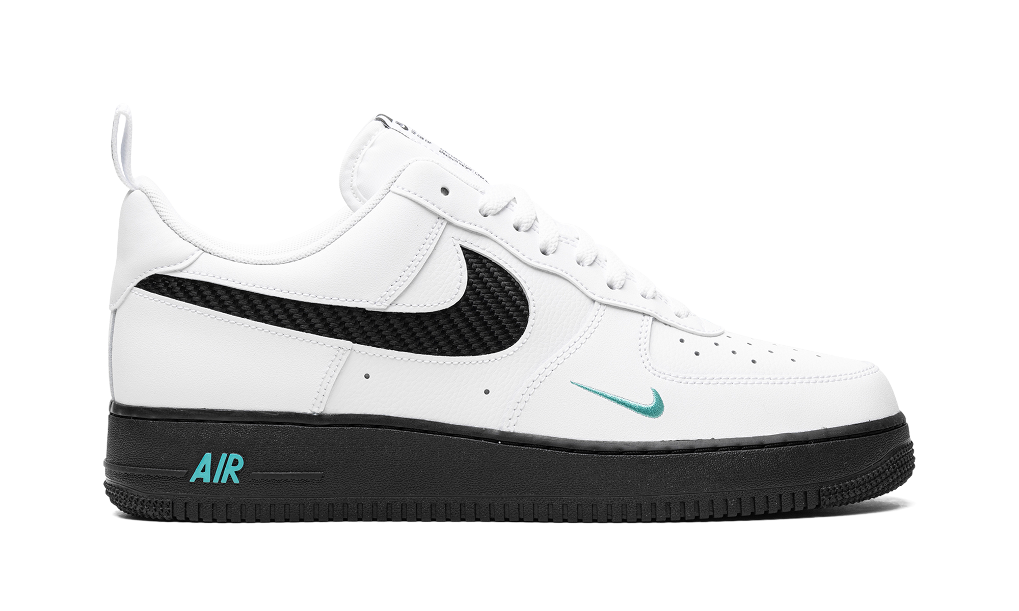Nike Air Force 1 White/Black Teal DR0155 100