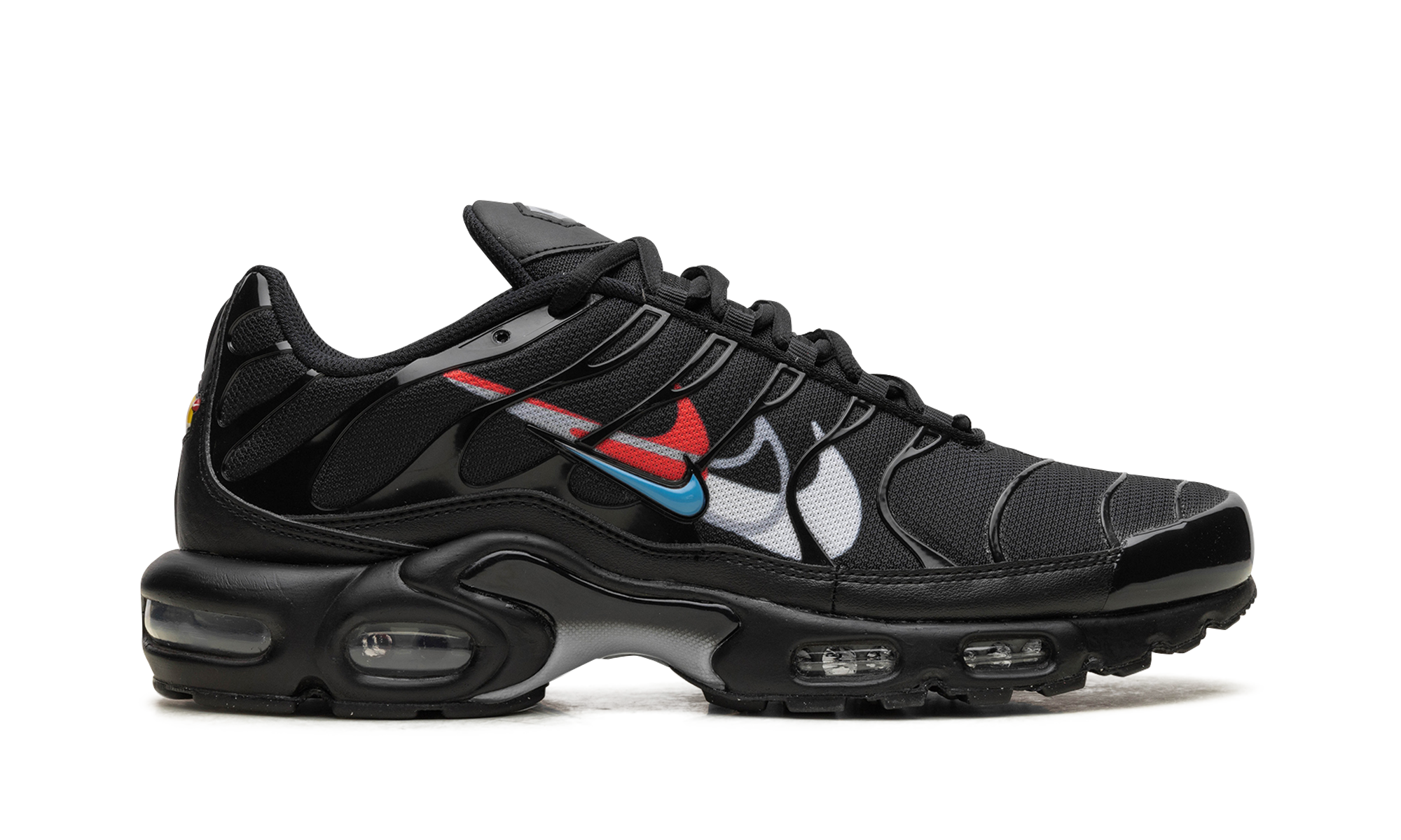 Nike Air Max Plus Multi Swoosh Black Bright Crimson FJ4224 001