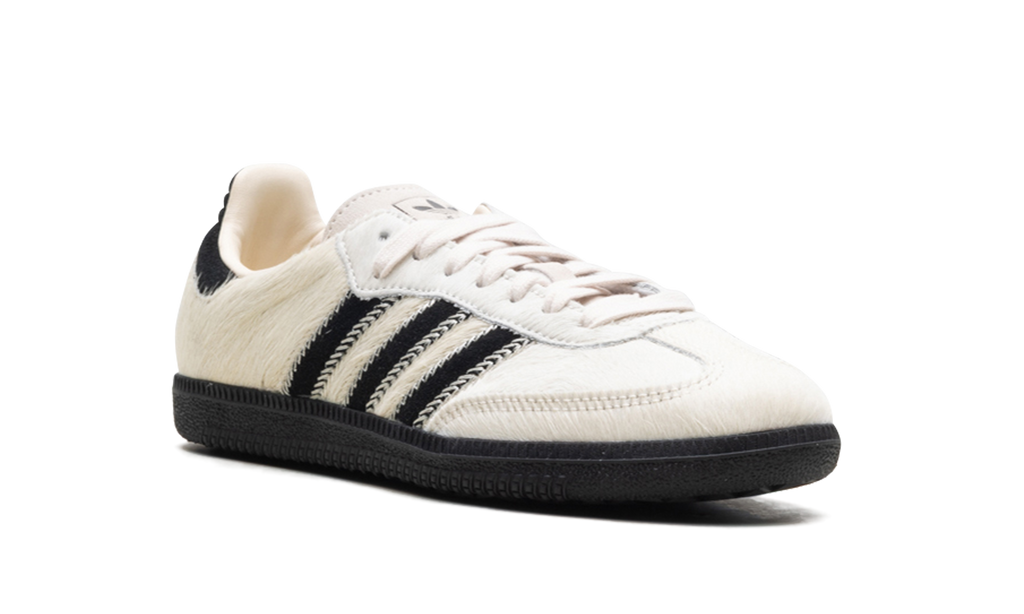 Adidas Samba OG WMNS Wonder White Black Pony JP5329