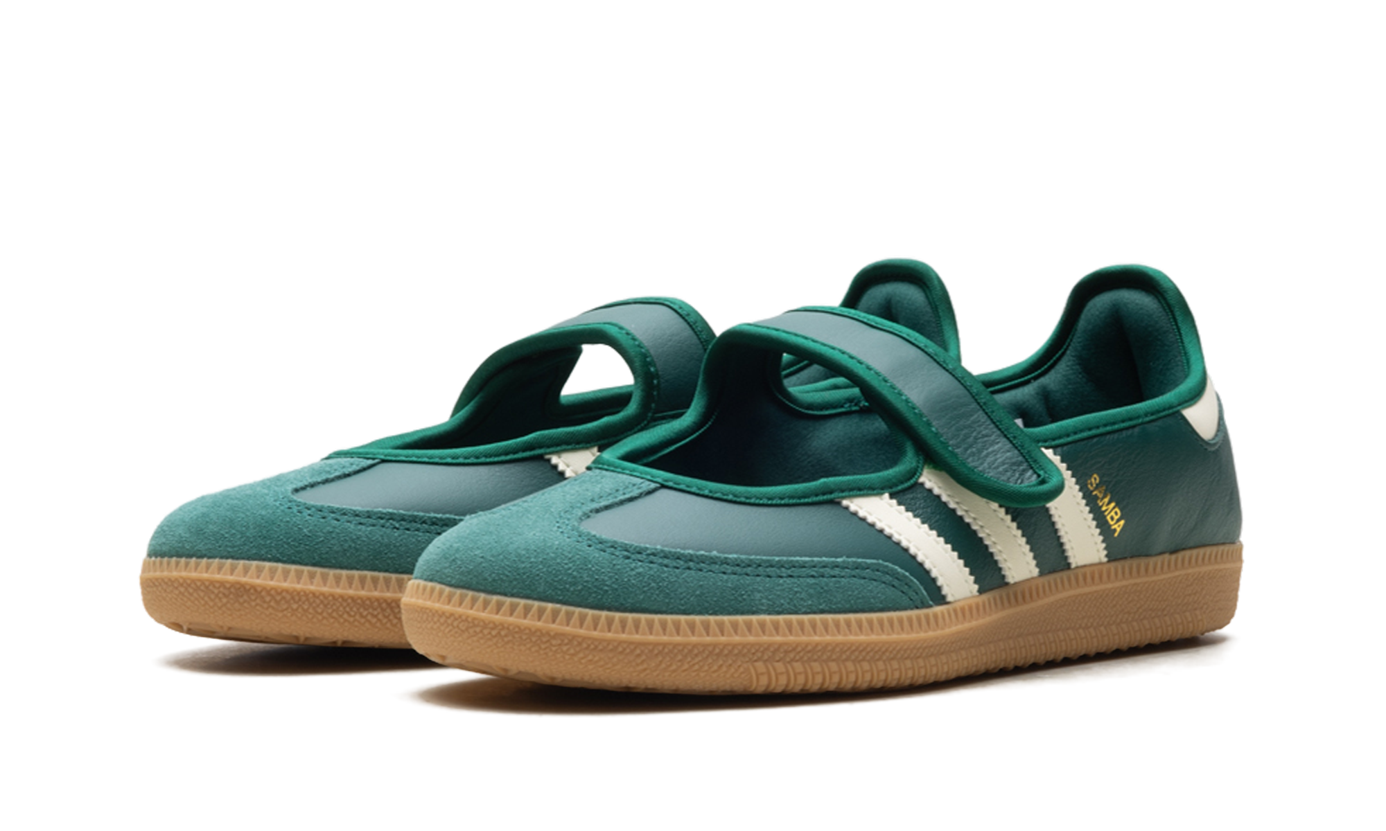 Adidas Samba Jane WMNS Green White Gum JR7340
