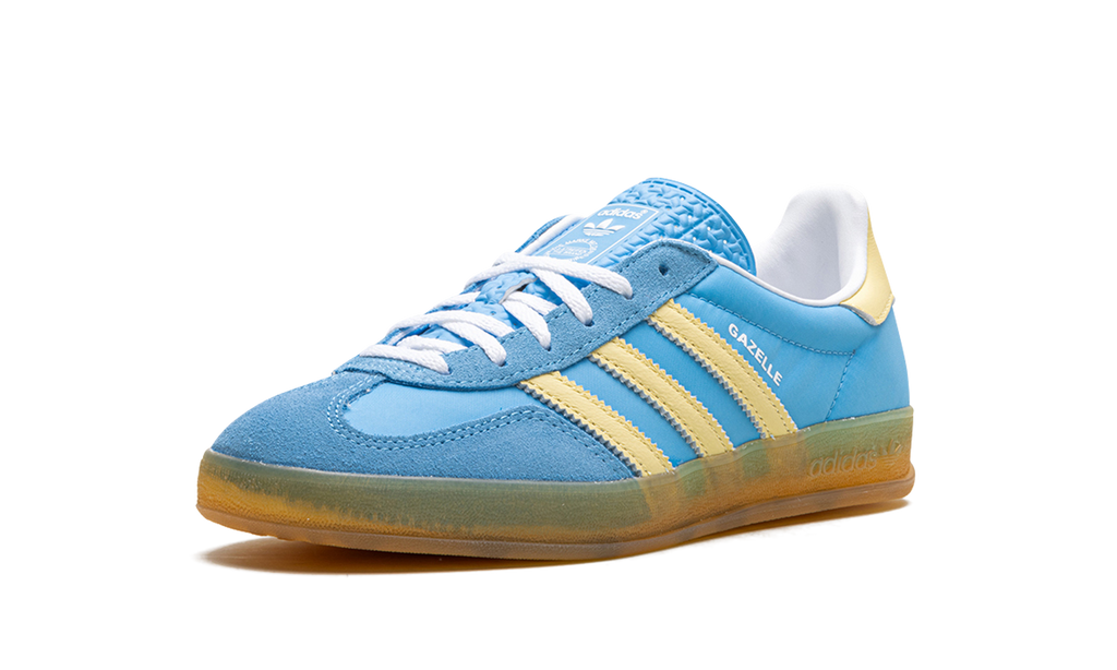 Adidas Gazelle Indoor WMNS Semi Blue Burst Almost Yellow IE2960