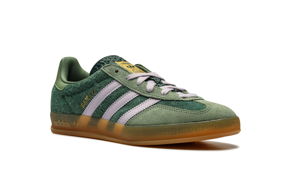 Adidas Gazelle Indoor Mineral Green Silver JI0323