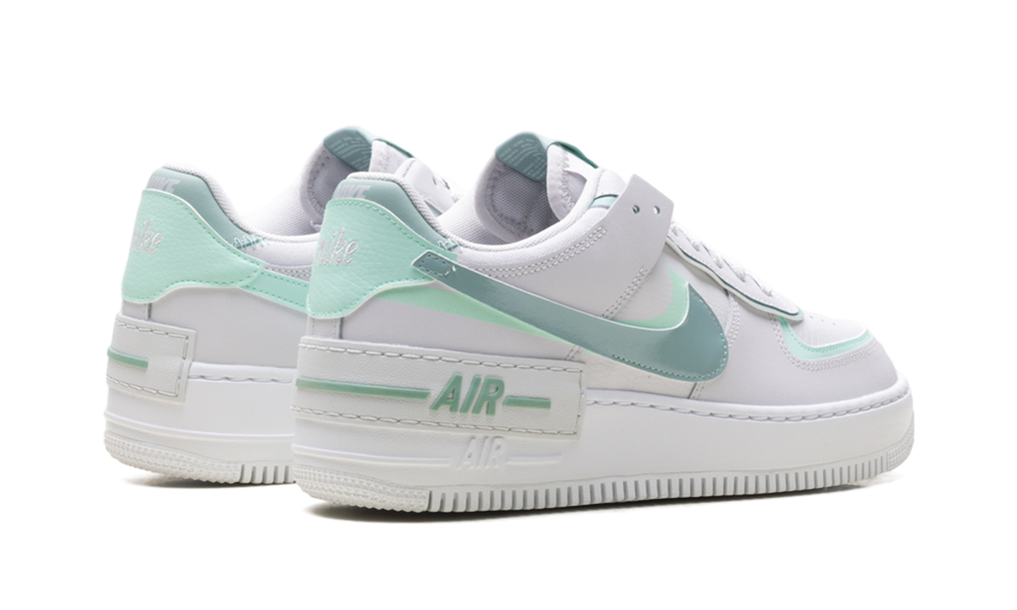 Nike Air Force 1 Shadow Low WMNS Vast Grey/Cannon Mint Foam CI0919 005