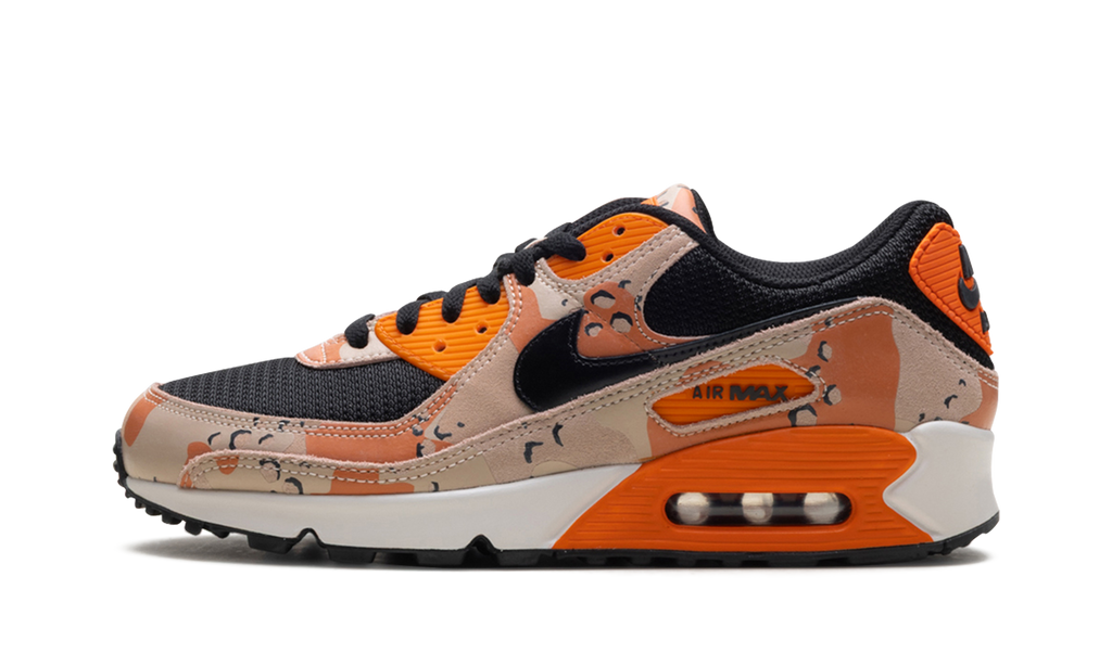 Nike Air Max 90 Premium Bio Beige / Safety Orange / Phantom / Black IF1721 201