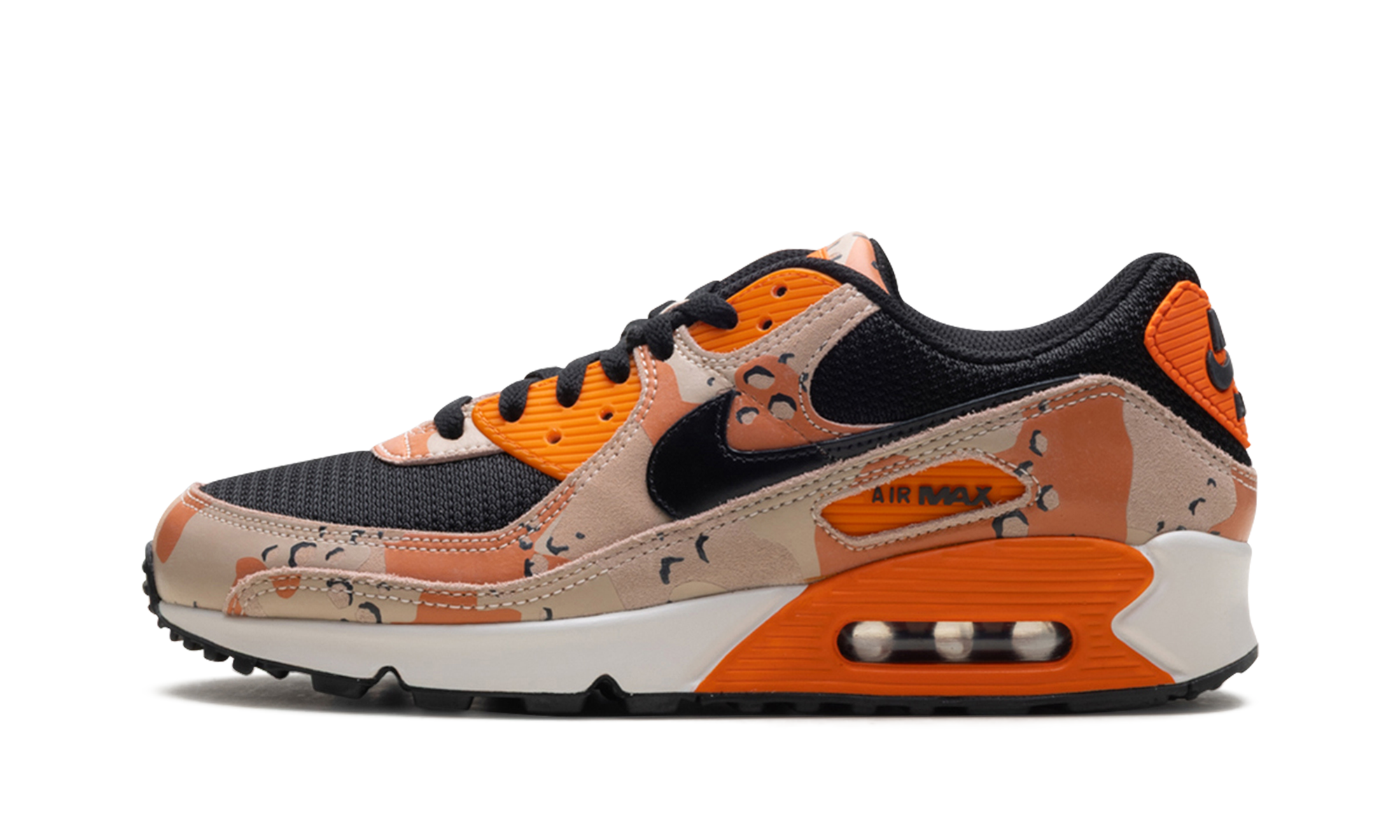 Nike Air Max 90 Premium Bio Beige / Safety Orange / Phantom / Black IF1721 201