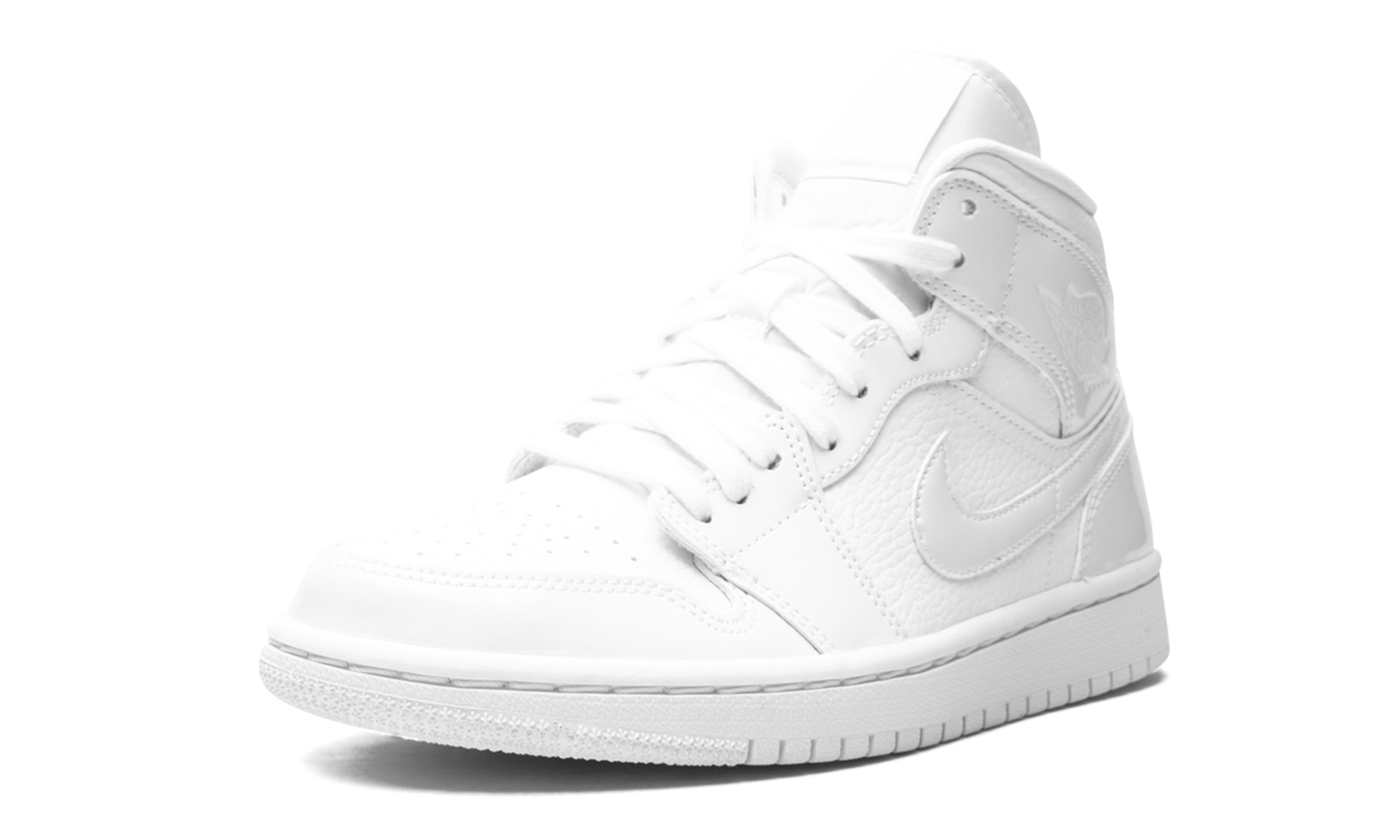 AIR JORDAN 1 MID WMNS Triple White BQ6472 100