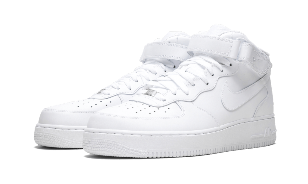 Nike Air Force 1 Mid 07 White on White 315123 111