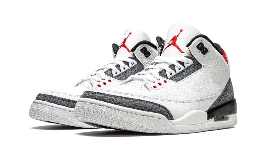 Air Jordan 3 Retro SE-T Denim Japan Exclusive - Fire Red CZ6433 100