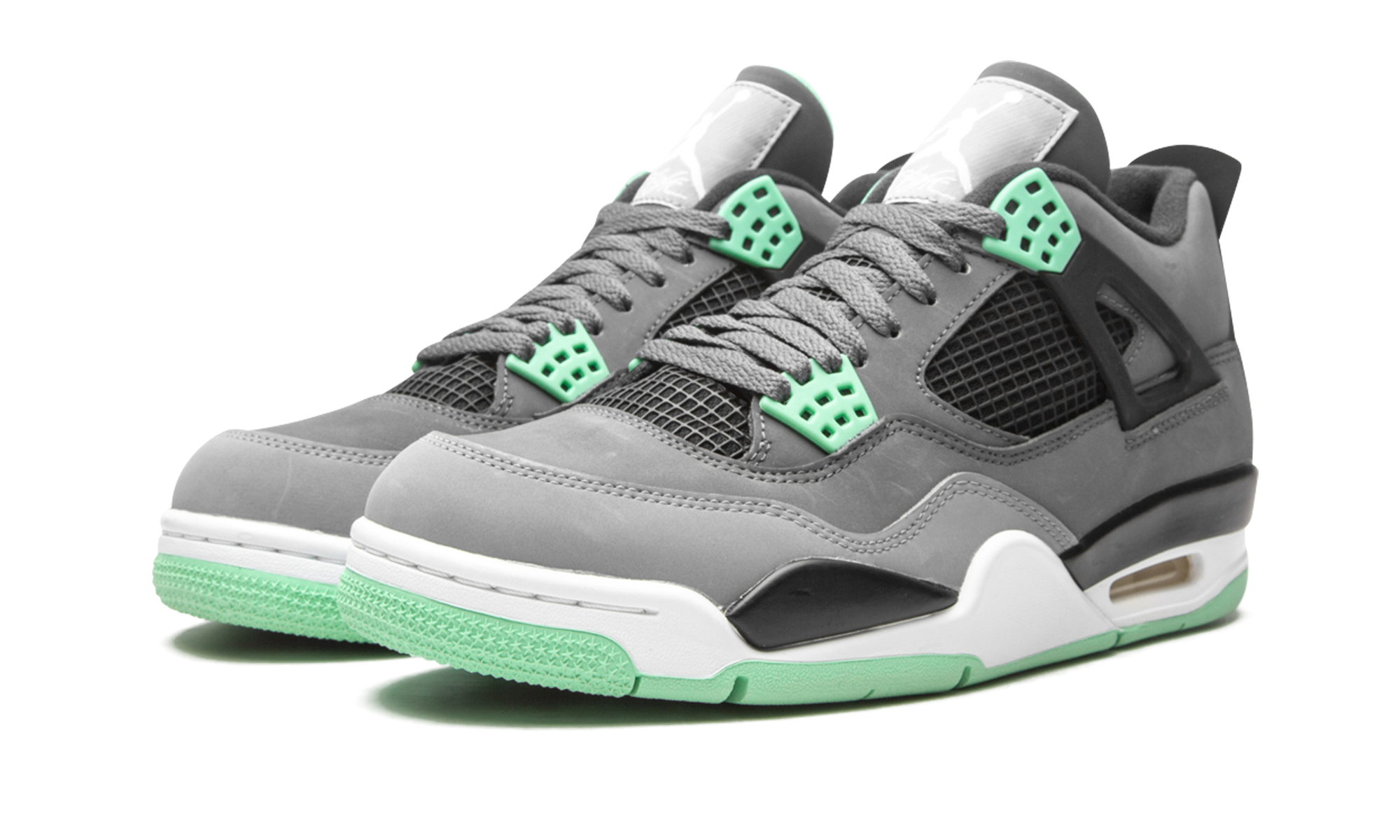 Air Jordan 4 Retro Green Glow 308497 033