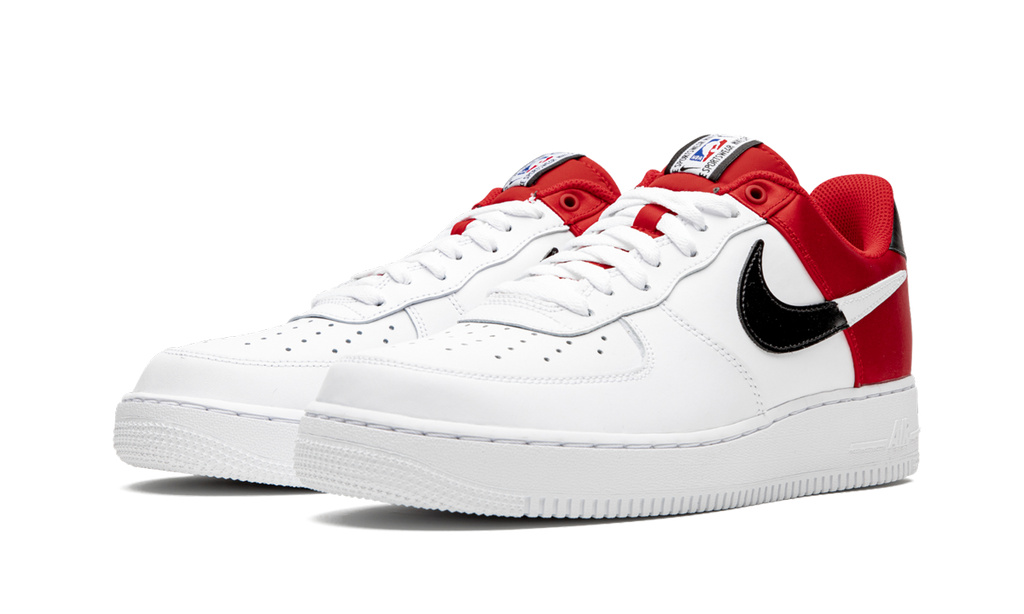 Nike Air Force 1 '07 LV8 1 NBA - White/Red/Black BQ4420 600