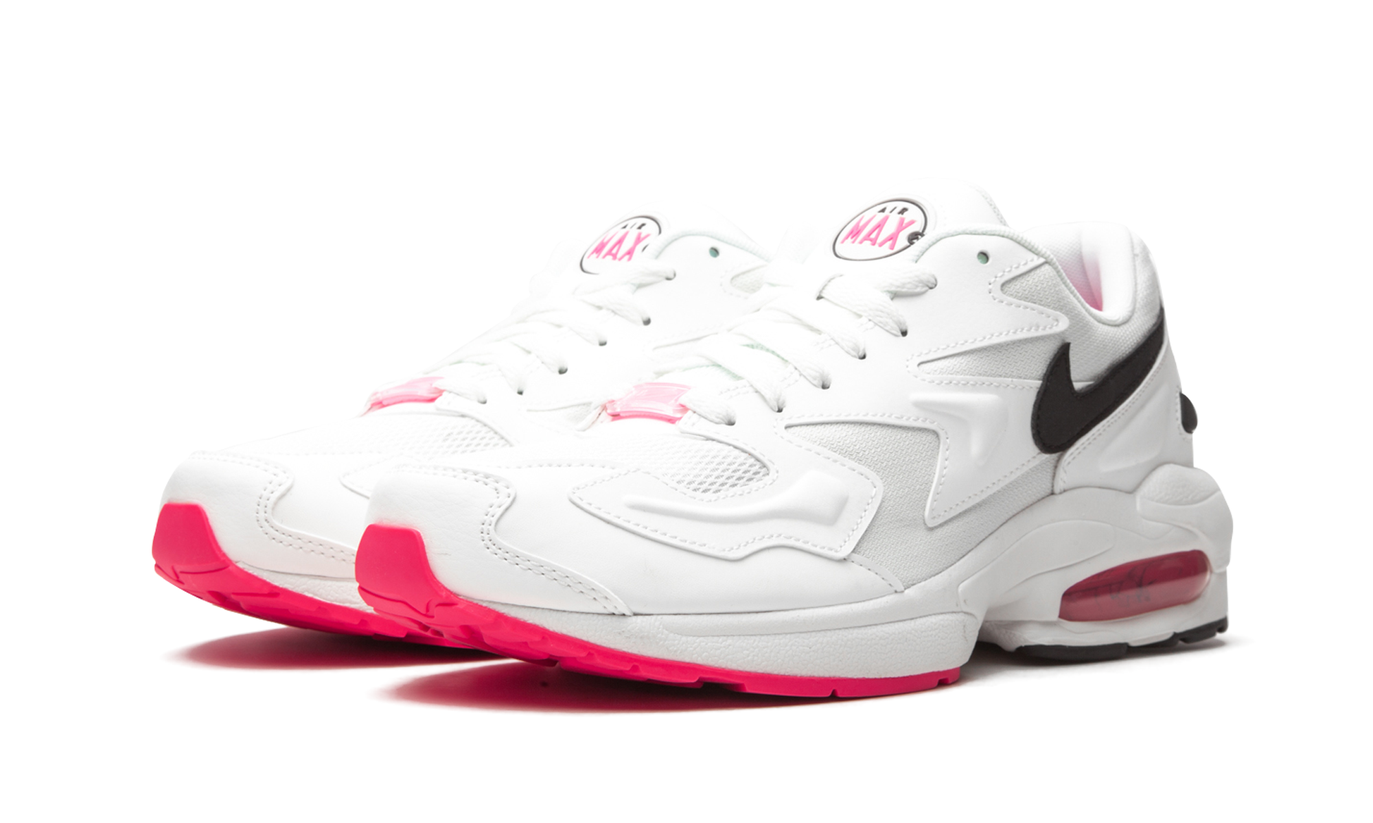 Nike Air Max 2 Light White / Black / Hyper Pink AO1741 107