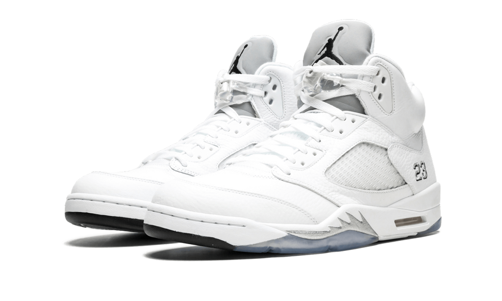 Air Jordan 5 Retro Metallic Silver 136027 130