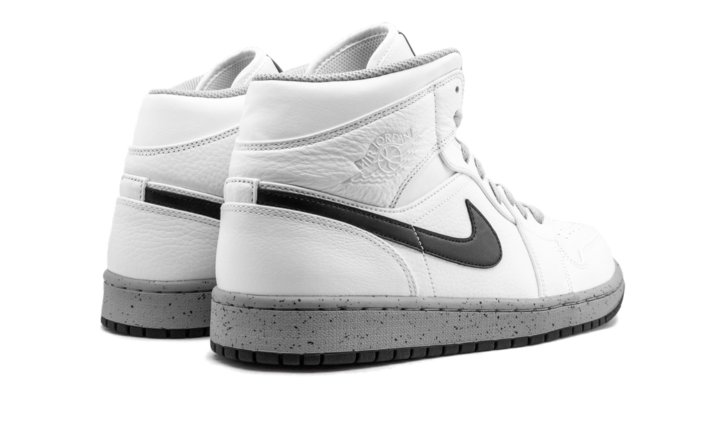 Air Jordan 1 Mid White/Cement 554724 115