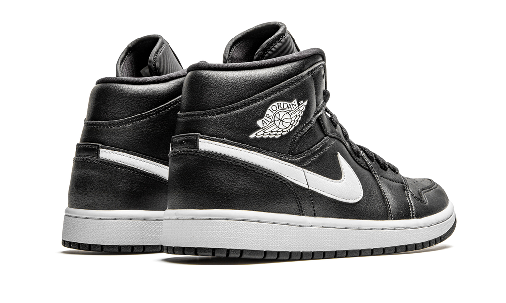 AIR JORDAN 1 MID WMNS Black / White BQ6472 011