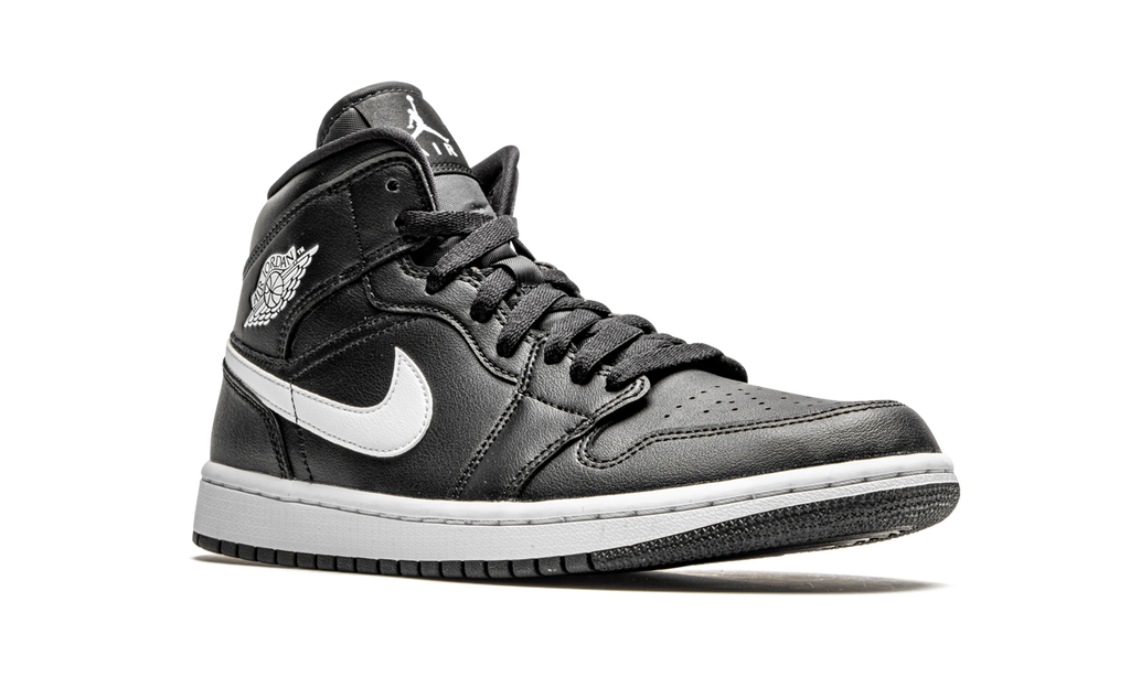AIR JORDAN 1 MID WMNS Black / White BQ6472 011