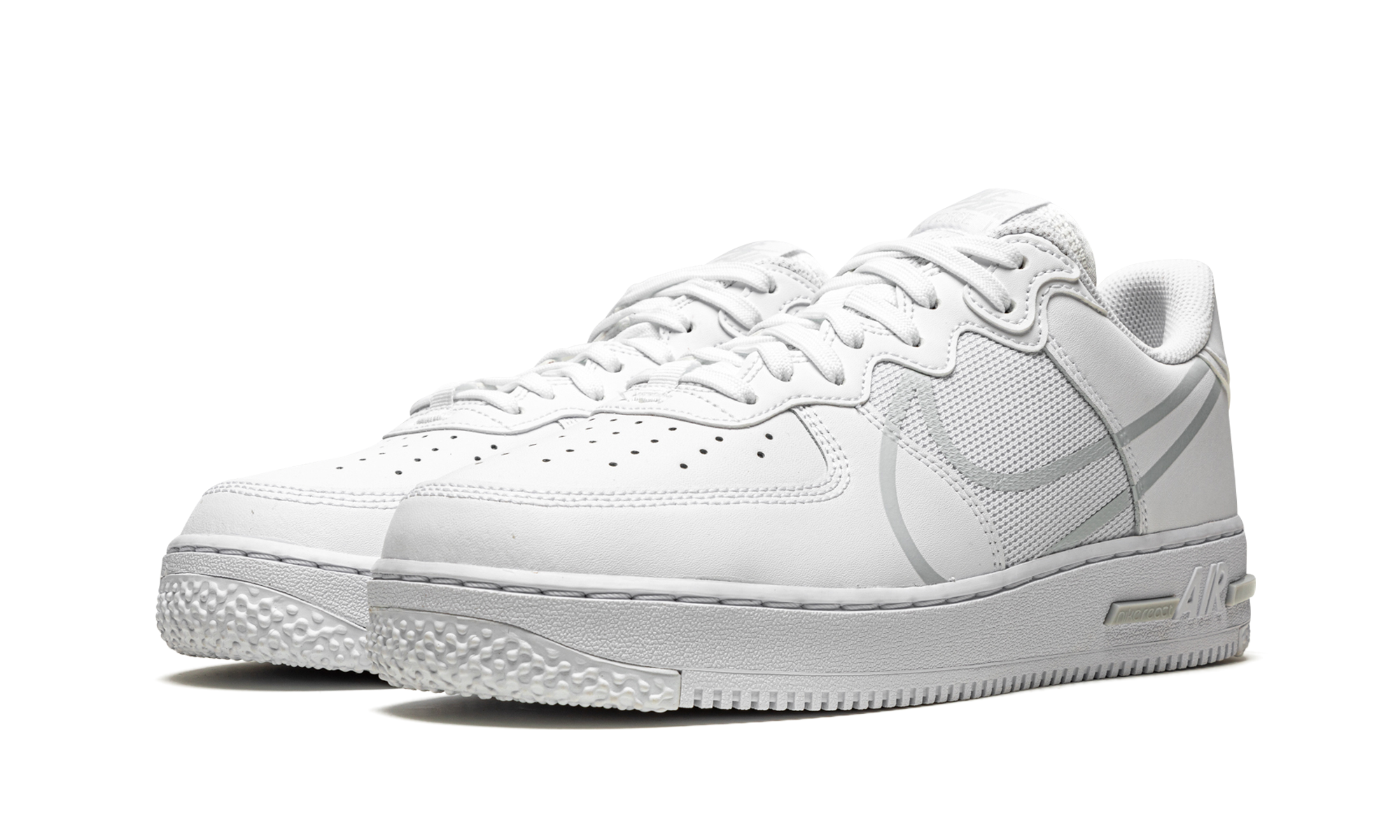Nike Air Force 1 Low React White CT1020 101