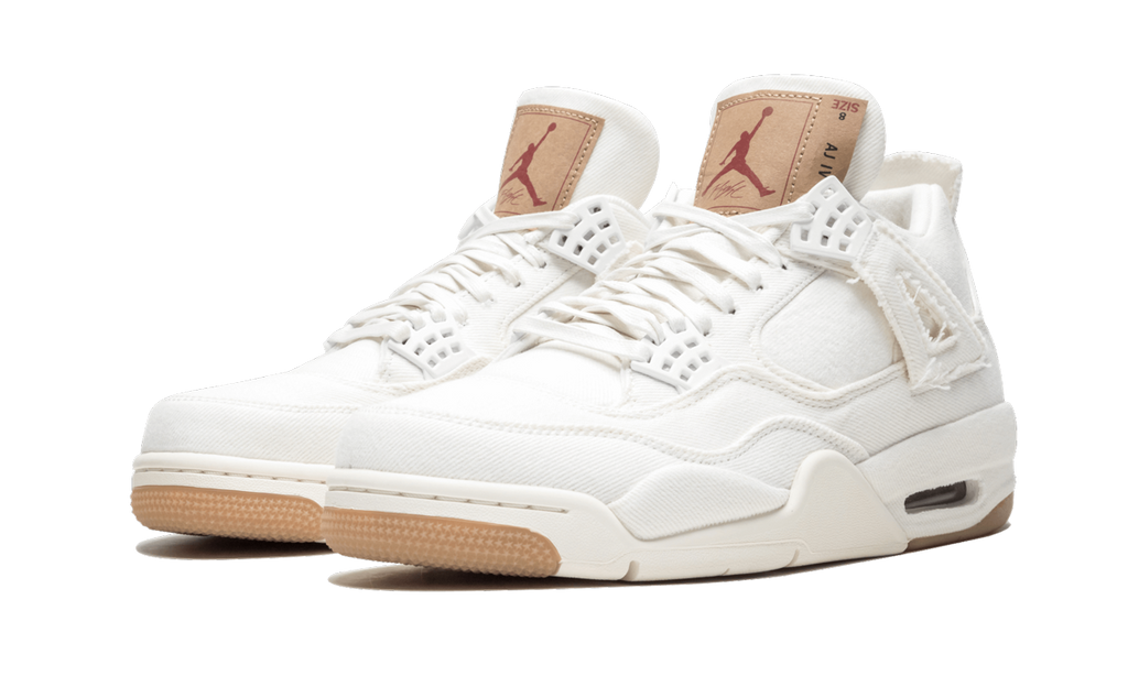 Air Jordan 4 Retro Levis NRG White Denim AO2571 100