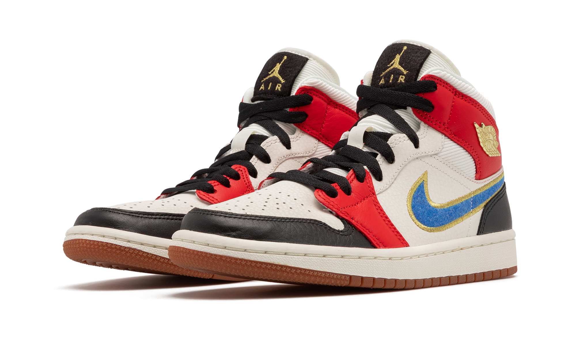 AIR JORDAN 1 MID SE WMNS Let(Her)Man DC1426 100