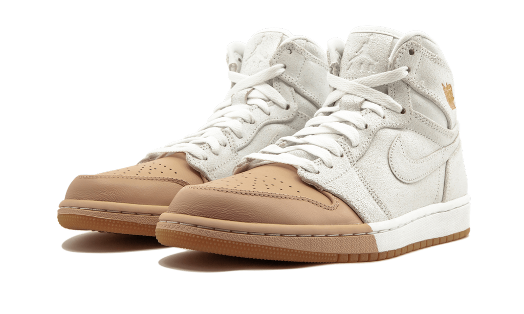AIR JORDAN 1 RET HI PREMIUM WMNS Tan Dipped AH7389 107
