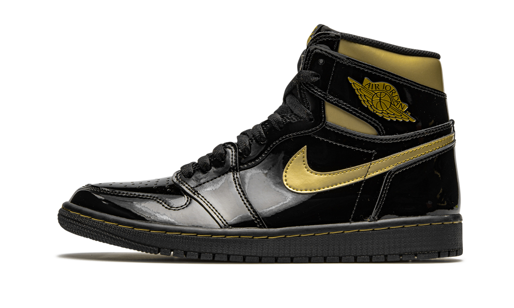 Air Jordan 1 Retro High OG Black Metallic Gold 555088 032