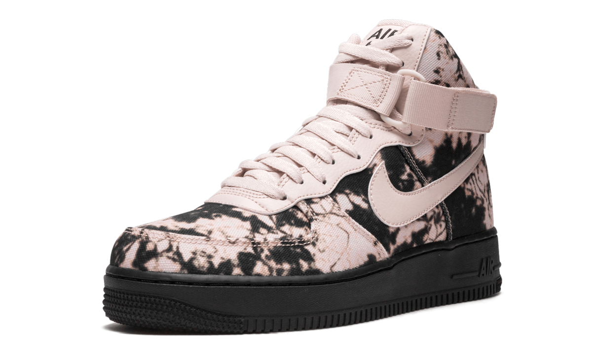 Nike Air Force 1 High Print BLACK / PARTICLE BEIGE AR1954 001
