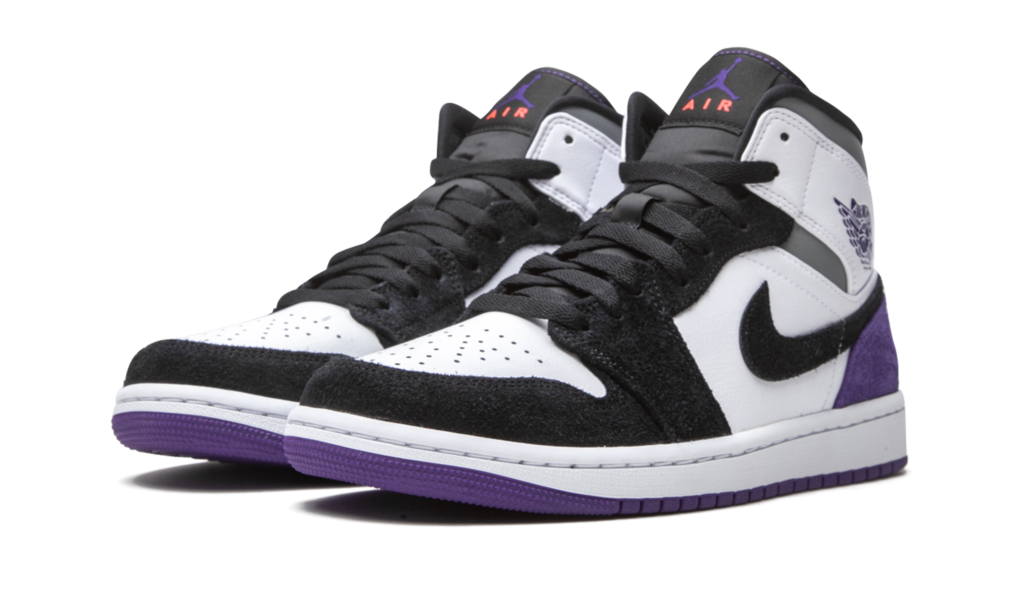 Air Jordan 1 Mid SE Court Purple Suede 852542 105