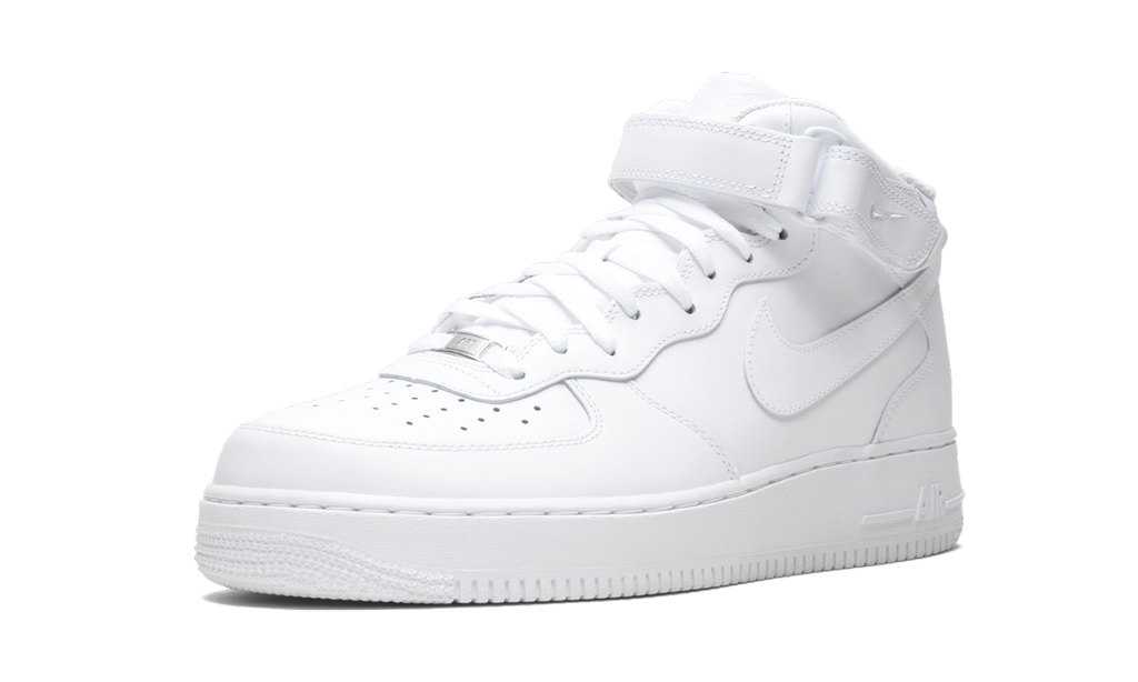 Nike Air Force 1 Mid 07 White on White 315123 111