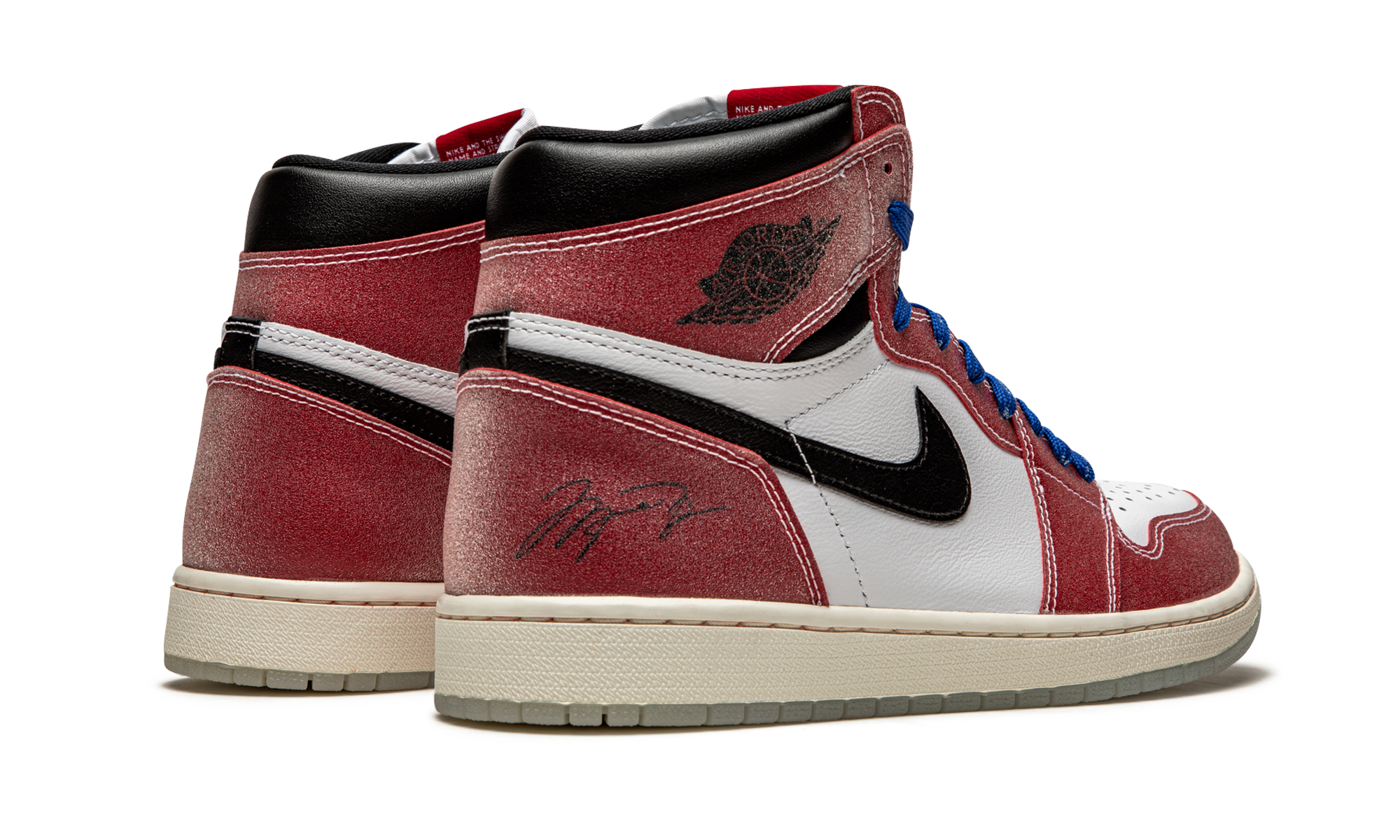 Air Jordan 1 Retro High OG Trophy Room - With Blue Laces DA2728 100B