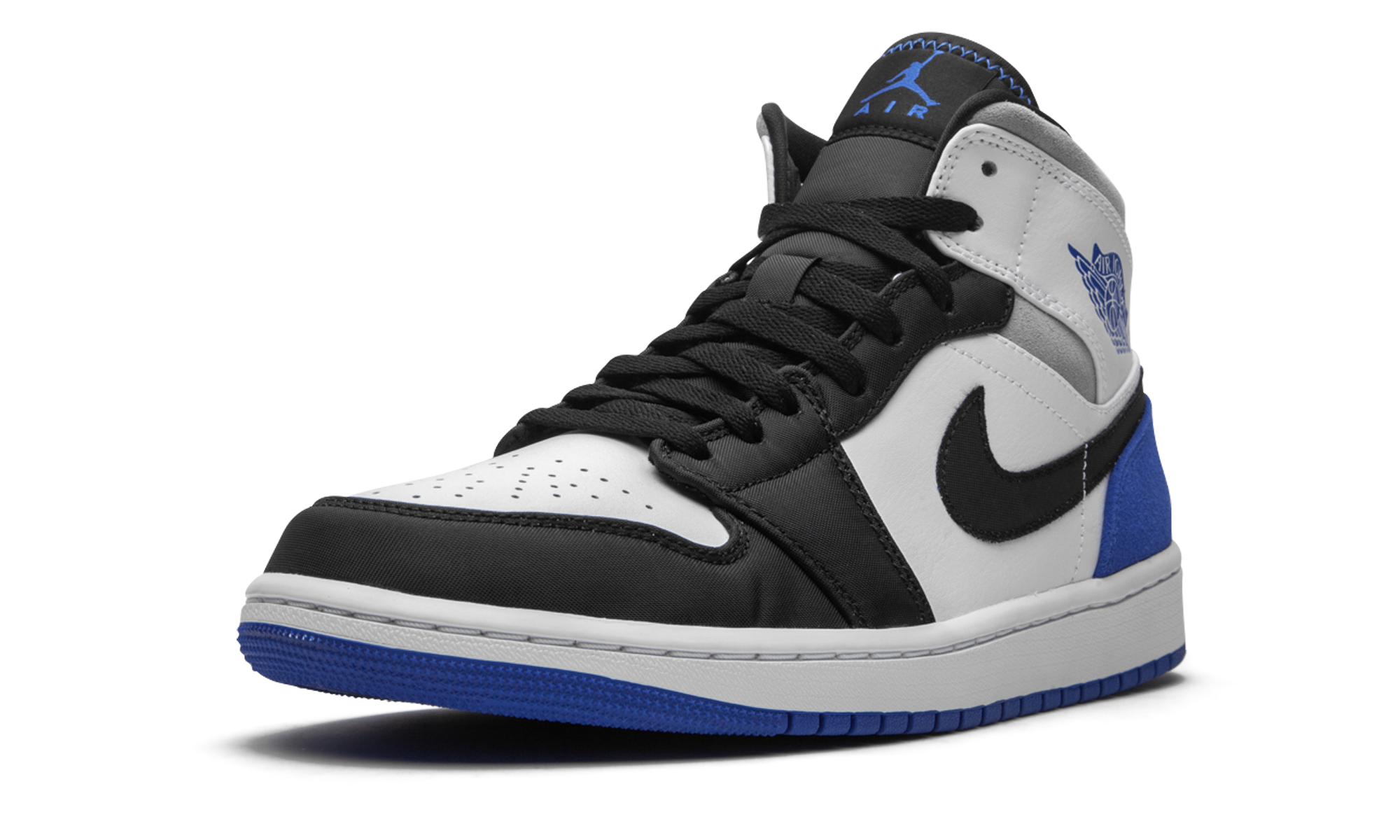Air Jordan 1 Mid SE Game Royal Black Toe 852542 102