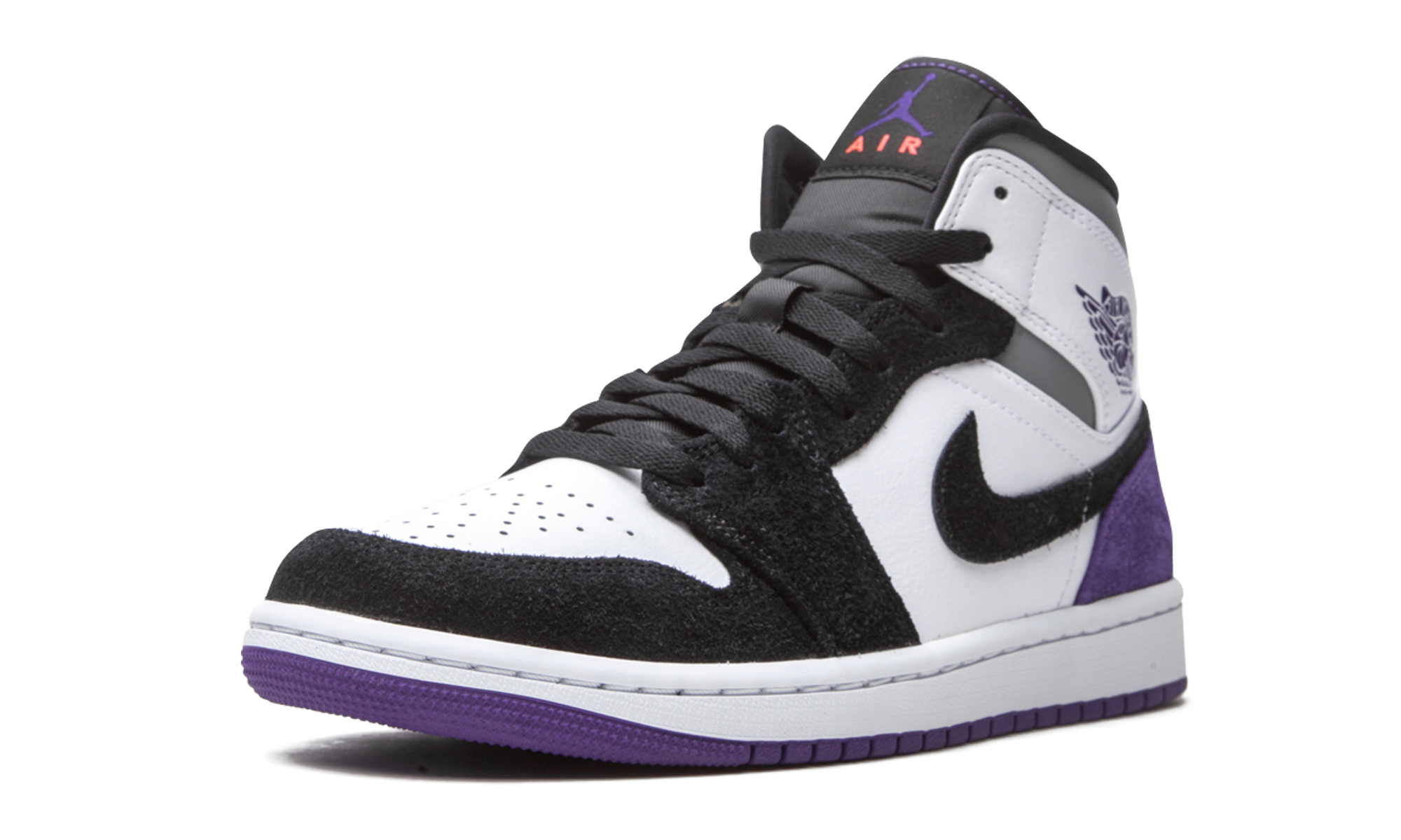 Air Jordan 1 Mid SE Court Purple Suede 852542 105