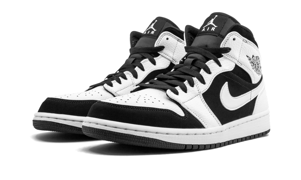 Air Jordan 1 Mid Tuxedo 554724 113