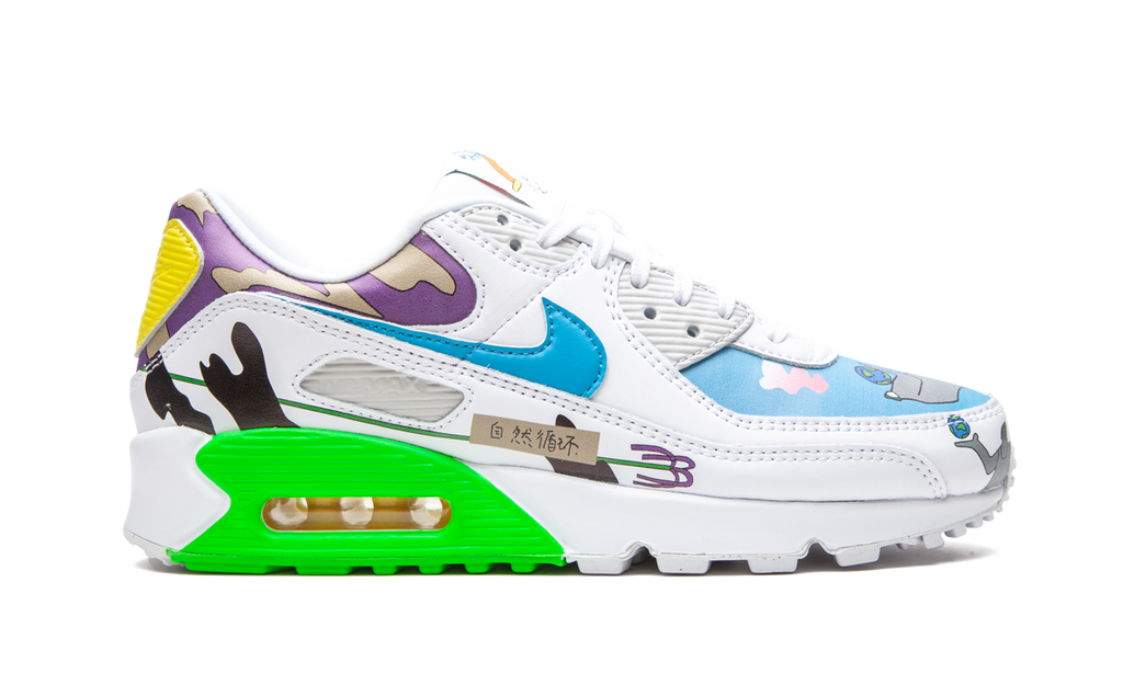 Nike Flyleather Air Max 90 QS Ruohan Wang CZ3992 900
