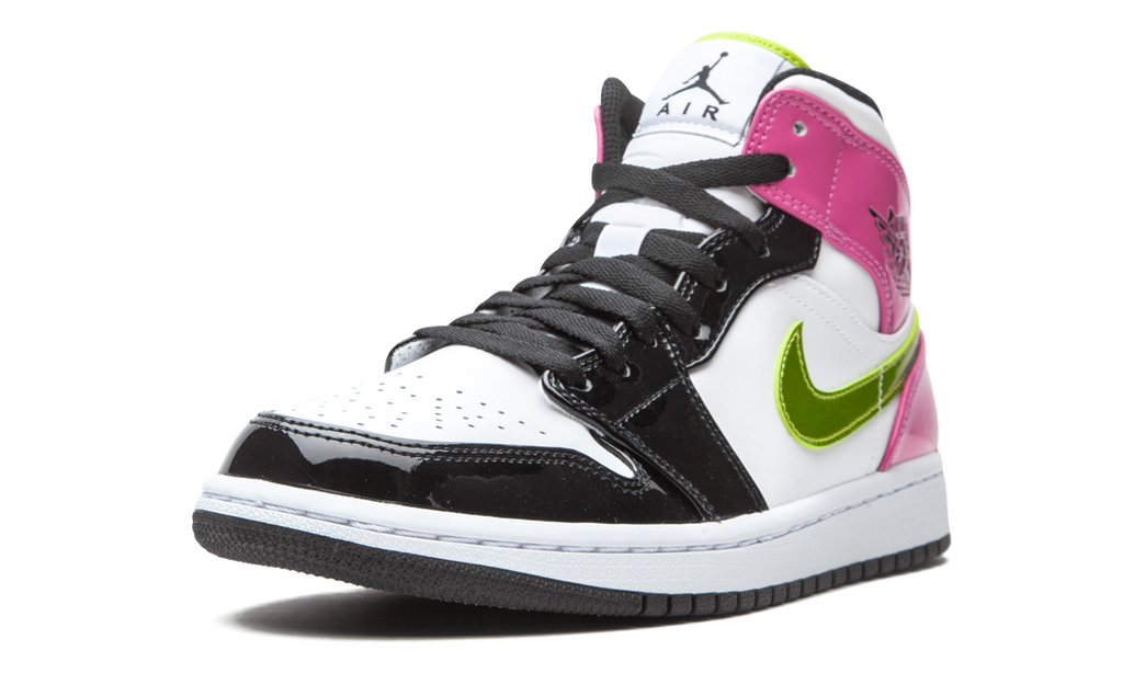 Air Jordan 1 Mid SE Cyber / Active Fuchsia CZ9834 100